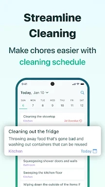 House Chores Cleaning Schedule screenshots