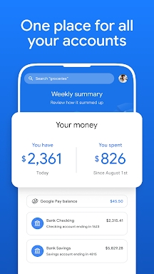 Google Pay: Save and Pay screenshots
