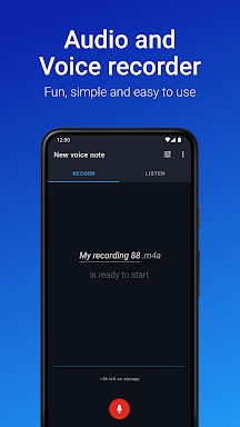 Easy Voice Recorder screenshots