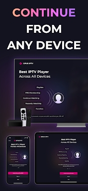OPUS IPTV Smarters Player Live screenshots