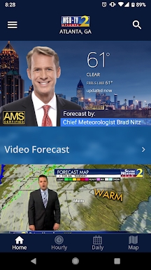 WSB-TV Channel 2 Weather screenshots