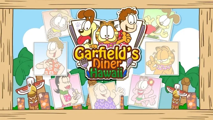 Garfield's Diner Hawaii screenshots