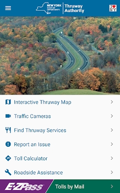 NYS Thruway Authority screenshots
