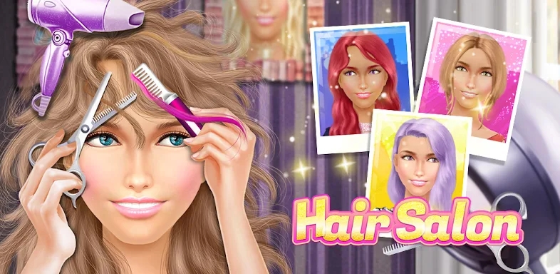 HAIR Salon Makeup Games screenshots