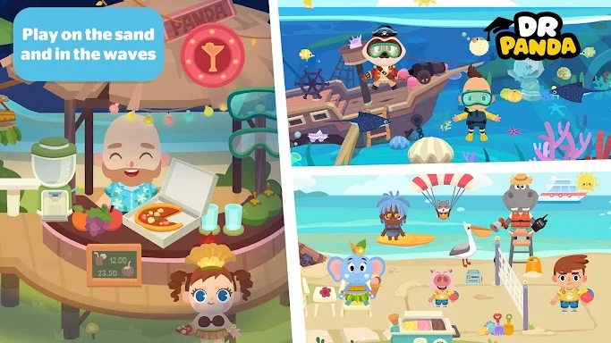 Dr. Panda Town: Vacation screenshots