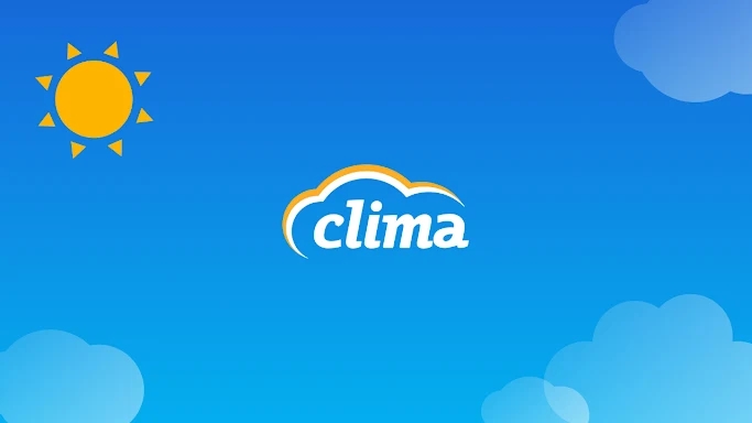Clima: Weather forecast screenshots