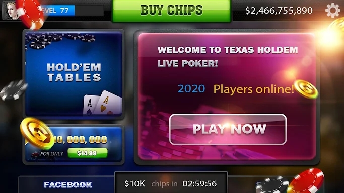 Spark Poker - Live Texas Holdem Casino screenshots