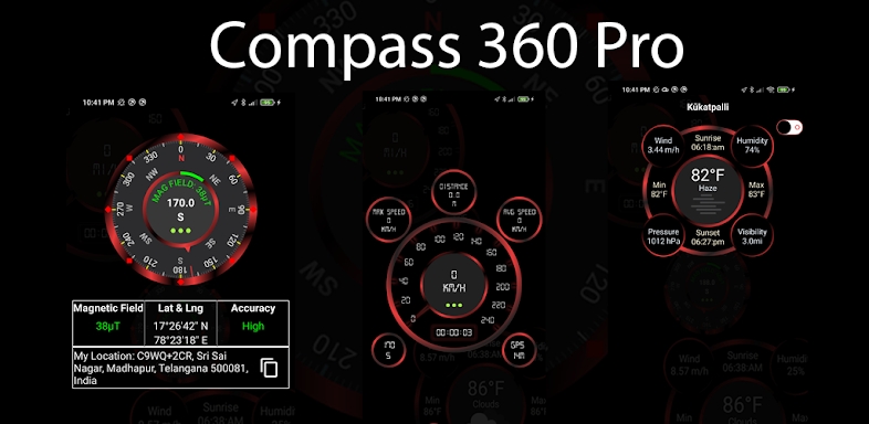 Compass 360 Pro screenshots