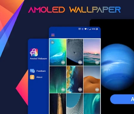 AMOLED Wallpaper: 3D Themes &  screenshots