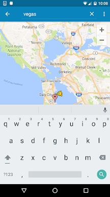 Fake GPS location screenshots