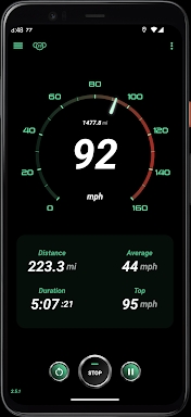GPS Speedometer screenshots