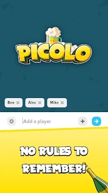 Picolo drinking game screenshots