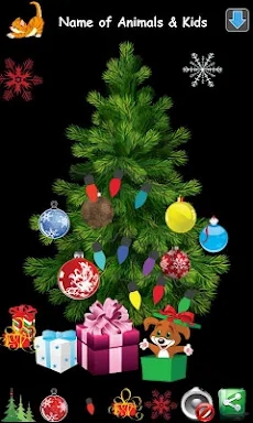 Christmas tree decoration screenshots