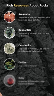 Rock Identifier by Photo screenshots