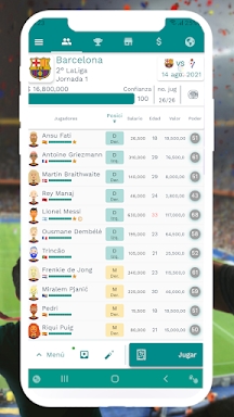Superkickoff - Soccer manager screenshots