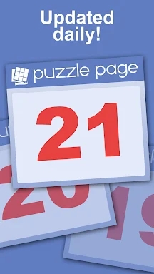 Puzzle Page - Daily Puzzles! screenshots