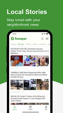 Scooper News: News Around You screenshots