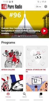 RFI Pure Radio - Podcasts screenshots