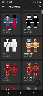 HD Skins for Minecraft 128x128 screenshots