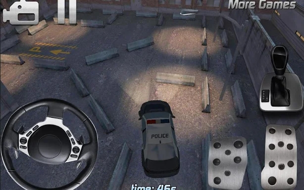 Police car parking 3D HD screenshots