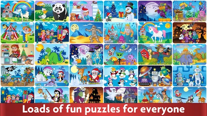 Kids Christmas Jigsaw Puzzles screenshots