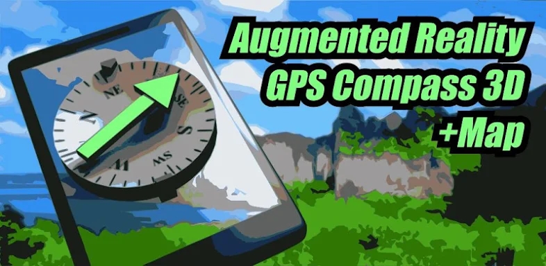 AR GPS Compass Map 3D screenshots