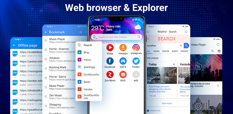 Web Browser - Fast & Privacy screenshots