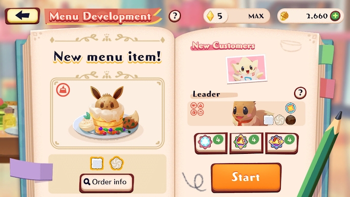 Pokémon Café ReMix screenshots