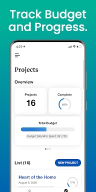 Renovately — Budget Your Home Renovation Projects screenshots
