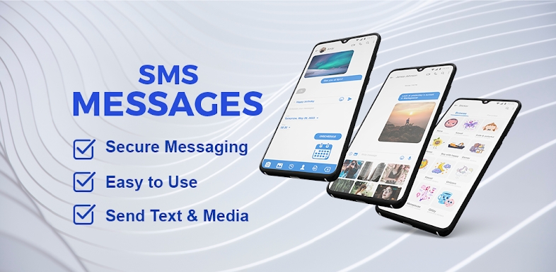 Messages: Phone SMS Text App screenshots