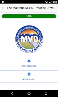 Montana MVD Practice Driver Te screenshots