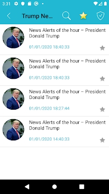 President Trump News Alerts screenshots