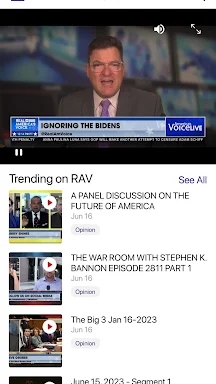 Real America’s Voice News screenshots