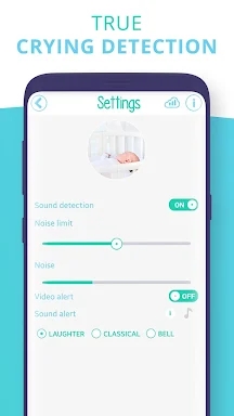 Baby Monitor: Video Baby Cam f screenshots