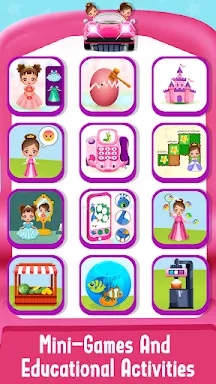 Baby Princess Car phone Toy screenshots