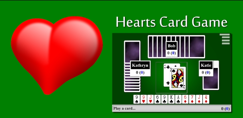 Hearts Card Game Lite screenshots