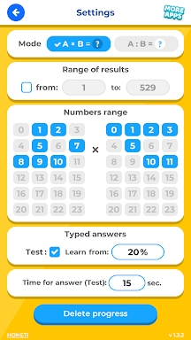 Multiplication / Times Tables screenshots