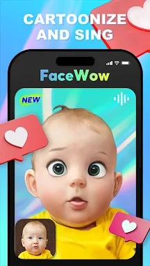 Facewow: Make your photo sing screenshots