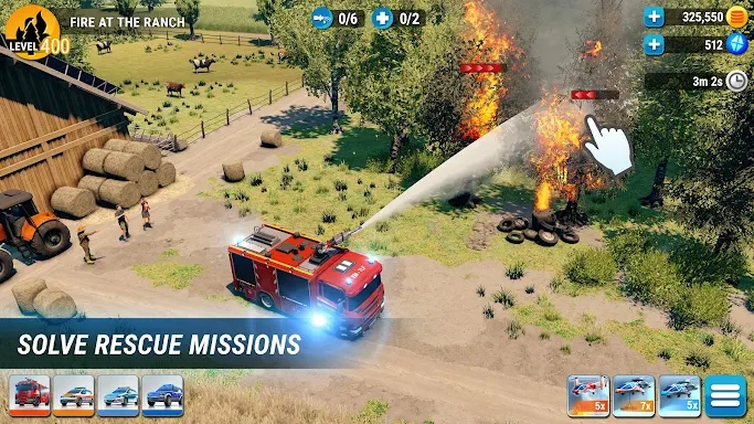 EMERGENCY HQ: rescue strategy screenshots