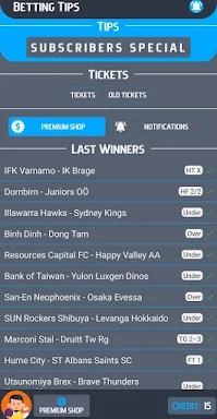 Betting Tips - Maç Tahminleri screenshots
