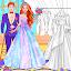Wedding Coloring Dress Up Game icon