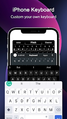 iphone keyboard screenshots