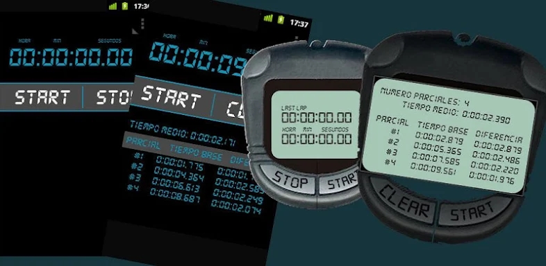 Chronometer screenshots