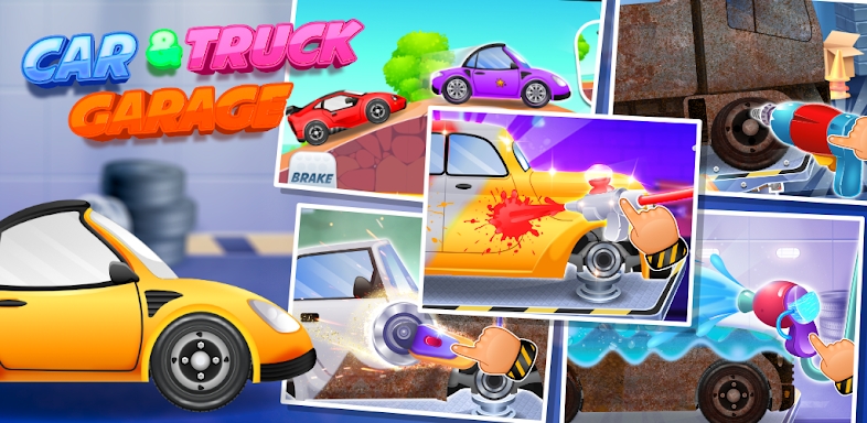 Car & Truck Kids Games Garage screenshots