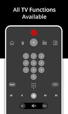 Remote for Android TV screenshots