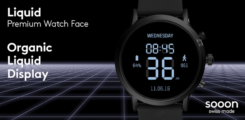 Liquid Premium Watch Face screenshots