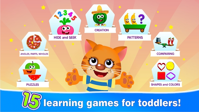 Educational games for toddlers screenshots