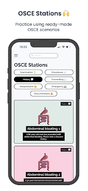 Geeky Medics - OSCE revision screenshots
