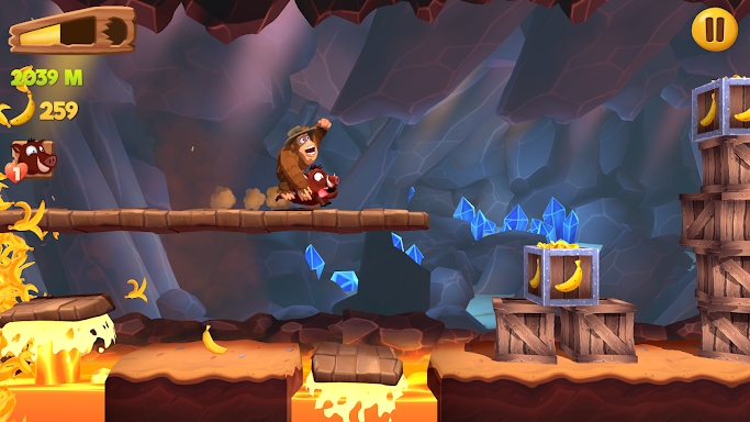 Banana Kong 2: Running Game screenshots