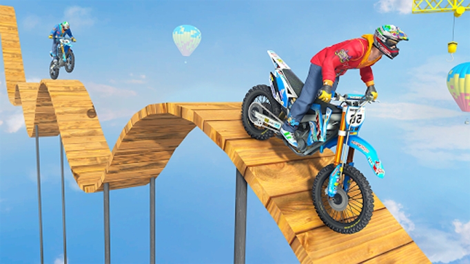 Motorcycle Bike Jump Race screenshots